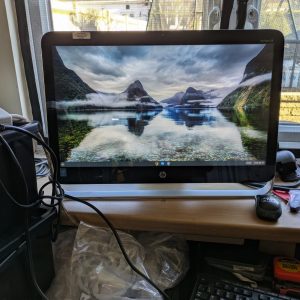 HP Pavilion TouchSmart 23-p255na All-in-One Desktop PC